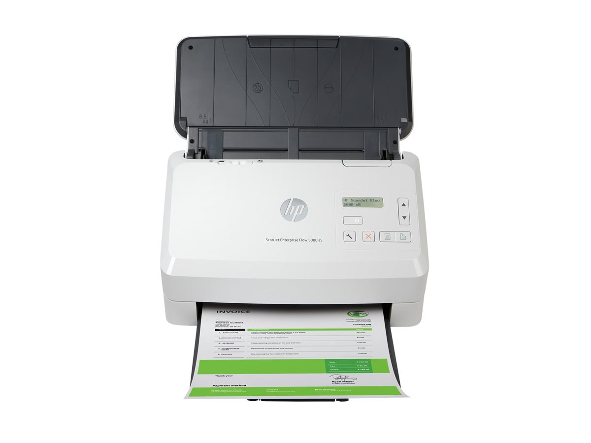 Scanner de Documentos HP ScanJet Enterprise Flow 5000 s5 Duplex 65ppm ADF 80 - Imagem 7