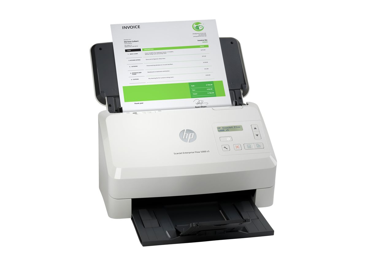 Scanner de Documentos HP ScanJet Enterprise Flow 5000 s5 Duplex 65ppm ADF 80 - Imagem 6
