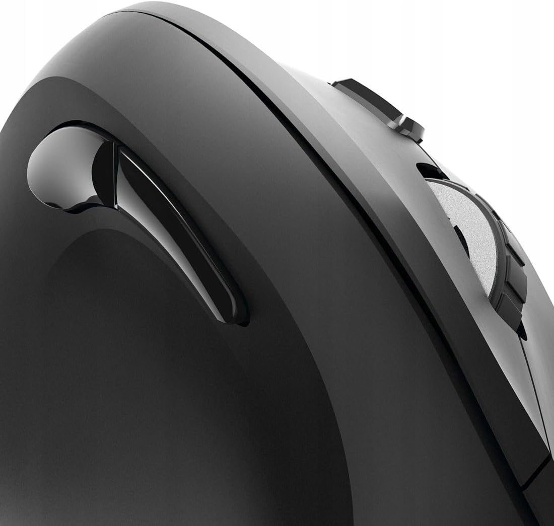 Rato Hama EMW-500L Ergonómico Esquerdo Sem Fios Preto - Imagem 3