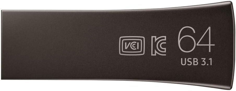Pen drive Samsung BAR Plus 64GB Cinzento Titânio - Imagem 3
