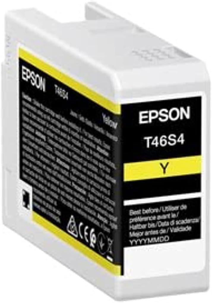 Tinteiro Epson T46S4 Amarelo 25ml Original - Imagem 3