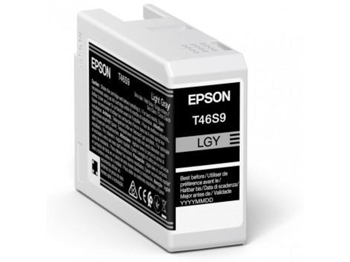 Tinta Epson UltraChrome Pro T46S9 Cinza Claro 25ml