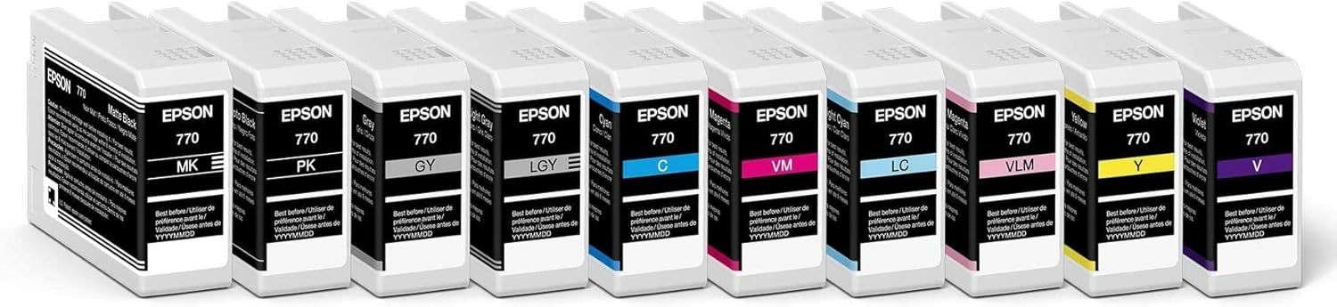 Tinteiro Epson UltraChrome Pro T46SD Violeta 25 ml - Imagem 3