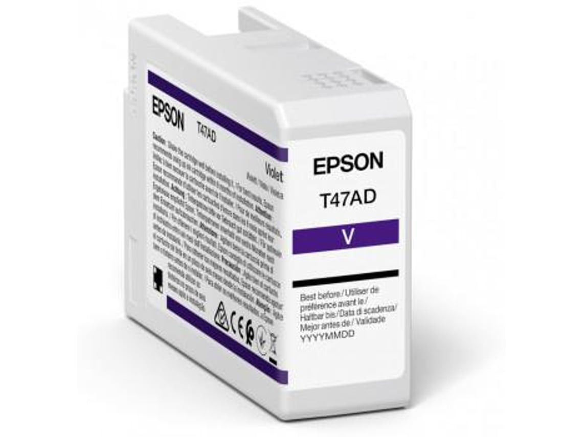 Tinteiro Epson T47AD Original Violeta 50 ml - Imagem 2