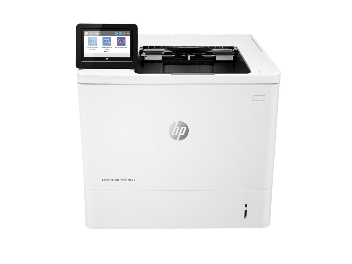 Impressora HP LaserJet Enterprise M611dn Preto e Branco Duplex - Imagem 4
