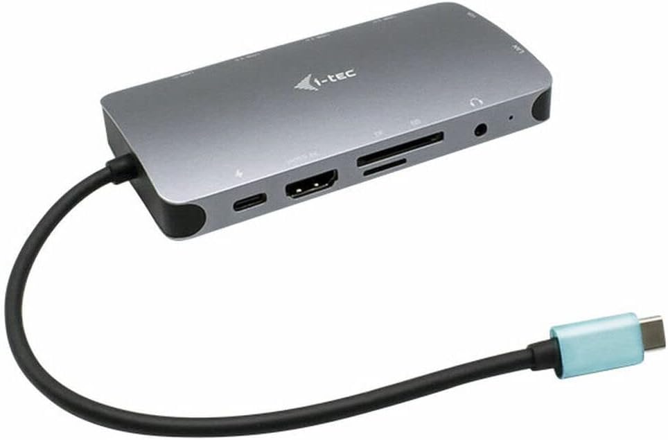 Docking Station i-Tec Nano Metal USB-C HDMI VGA LAN PD 100W - Imagem 5
