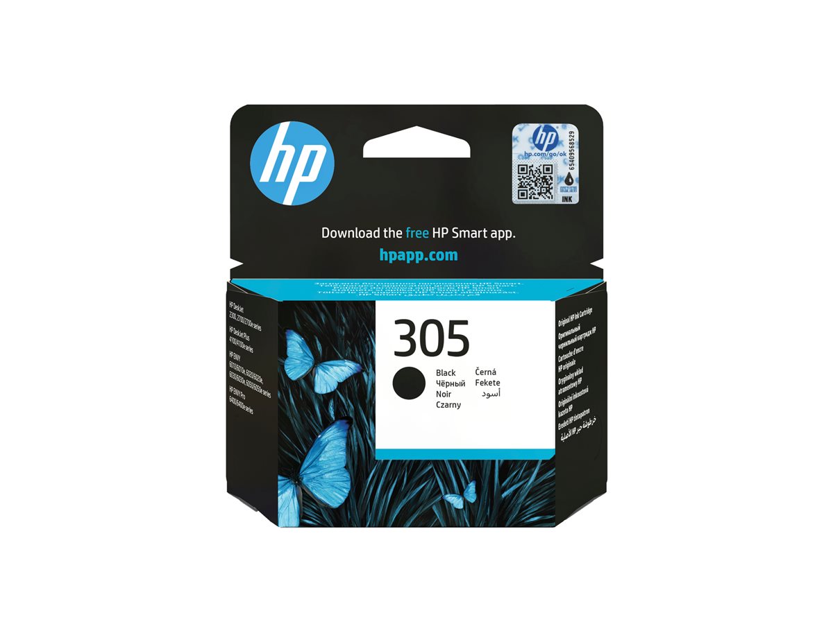 Tinteiro HP 305 2 ml Preto Original - Imagem 2