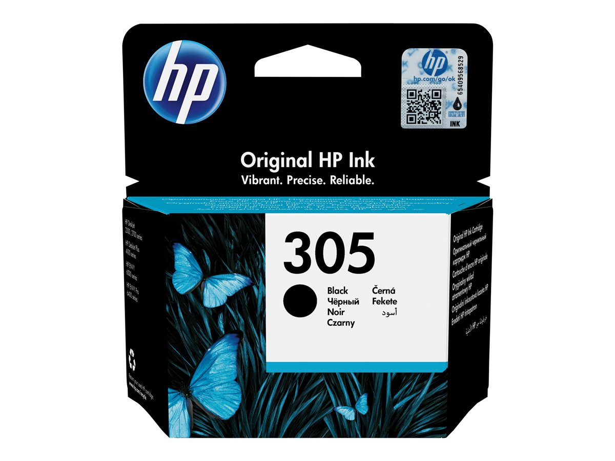 Tinteiro HP 305 2 ml Preto Original