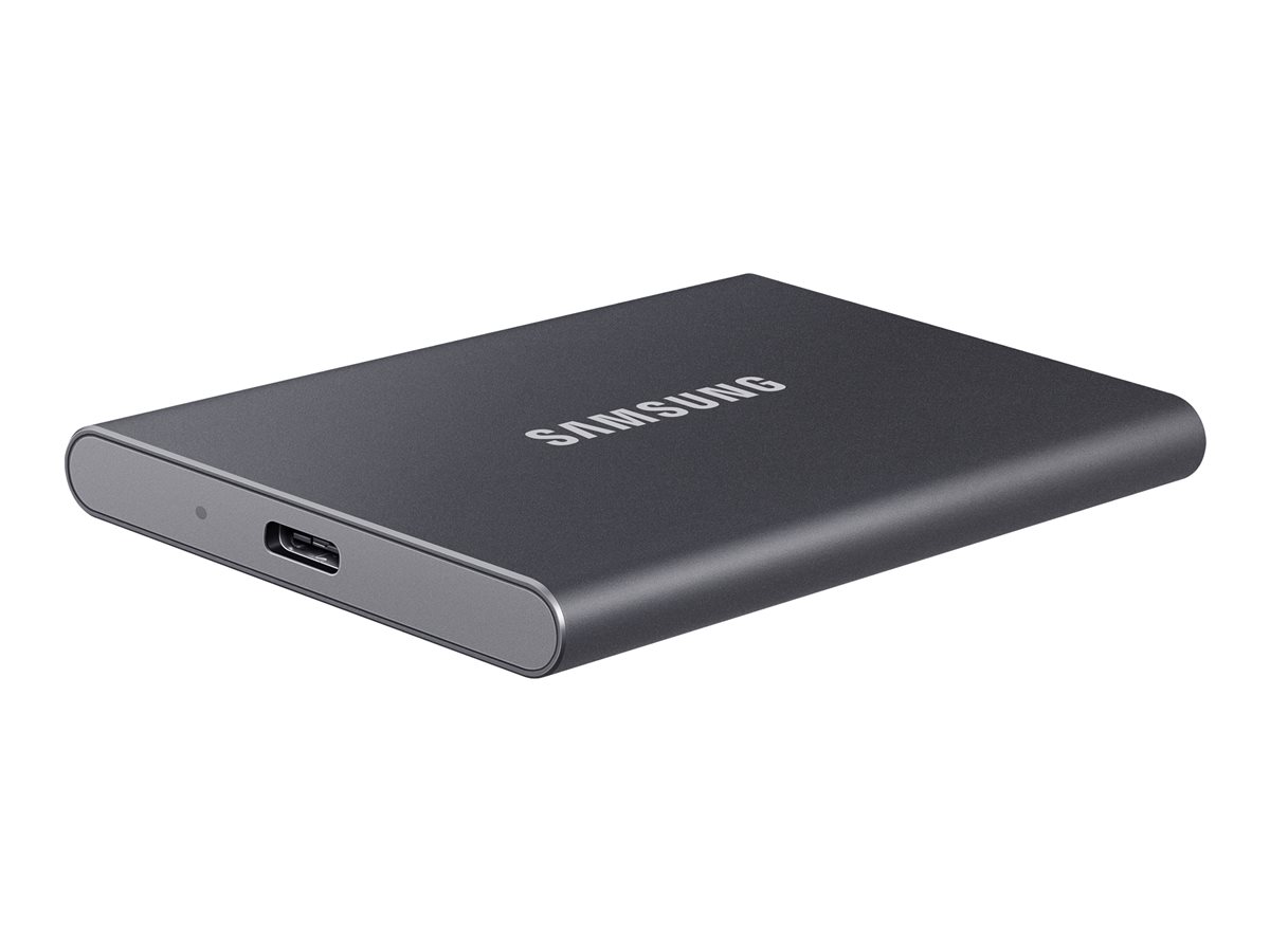 SSD Externo Portátil Samsung T7 MU-PC1T0T 1TB USB 3.2 Gen 2 USB-C 256-bit AES Encriptado Cinzento Titã - Imagem 10