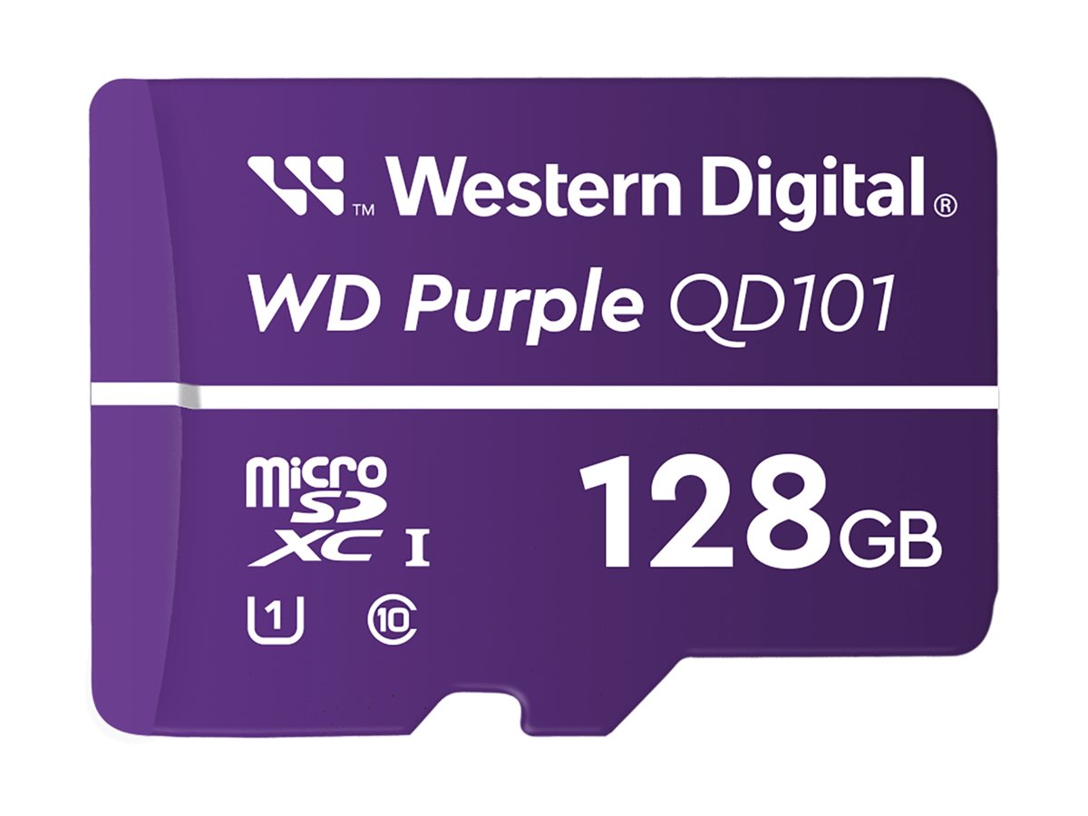 Cartão MicroSD WD Purple 128 GB Púrpura - Imagem 1