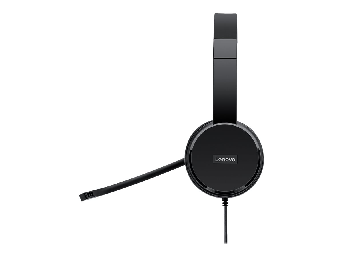 Auscultadores Lenovo 100 USB Preto - Imagem 2