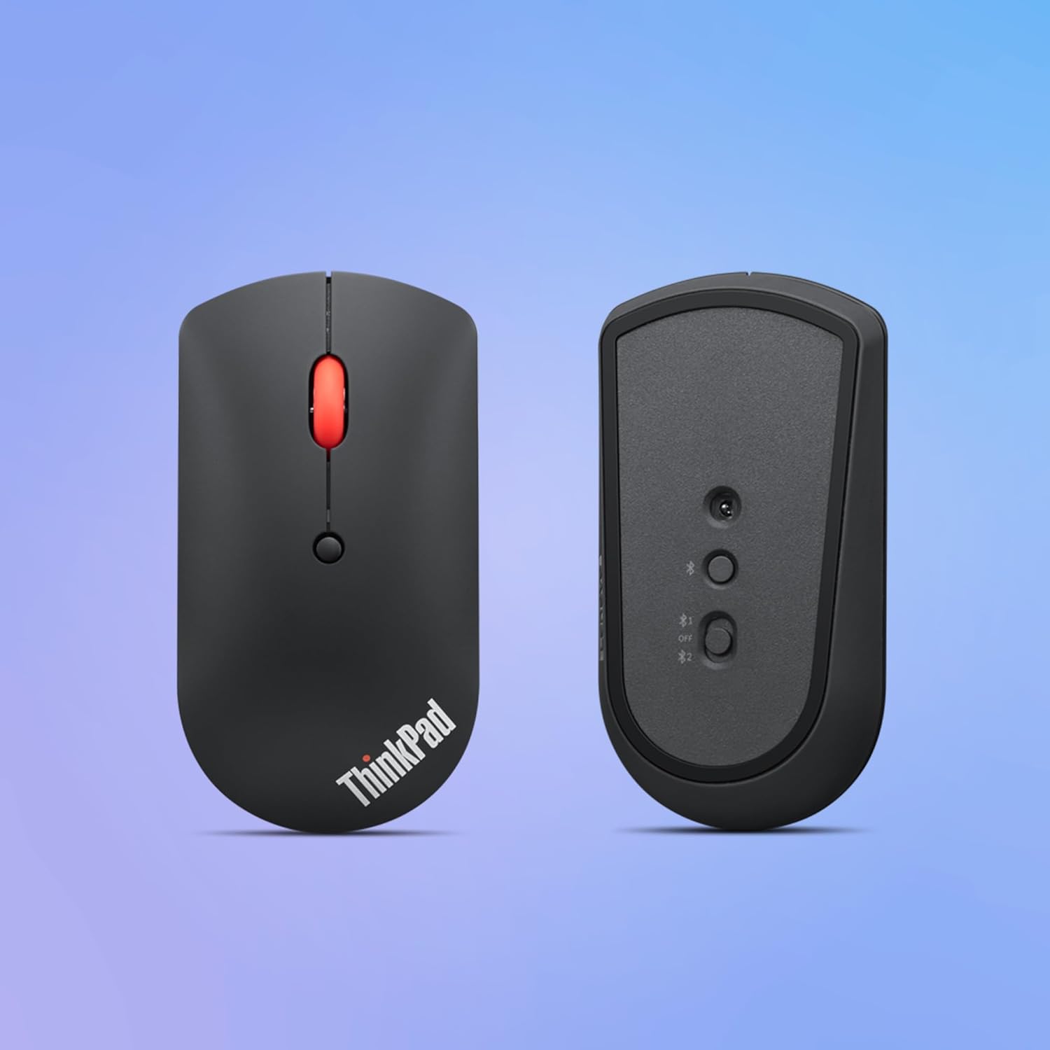 Rato Lenovo ThinkPad Silent Bluetooth Ambidestro Preto - Imagem 5