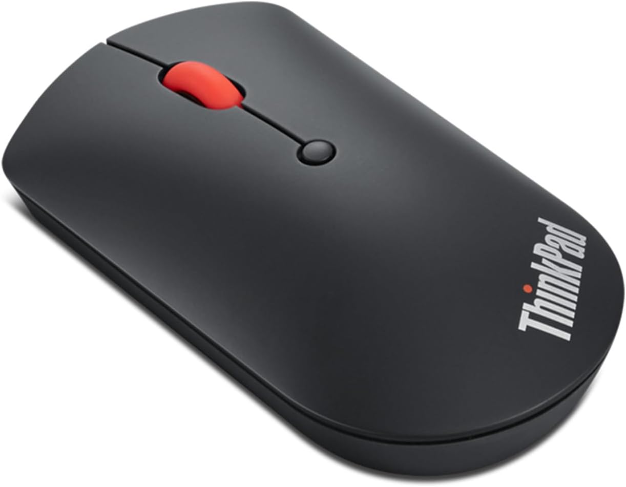 Rato Lenovo ThinkPad Silent Bluetooth Ambidestro Preto - Imagem 2
