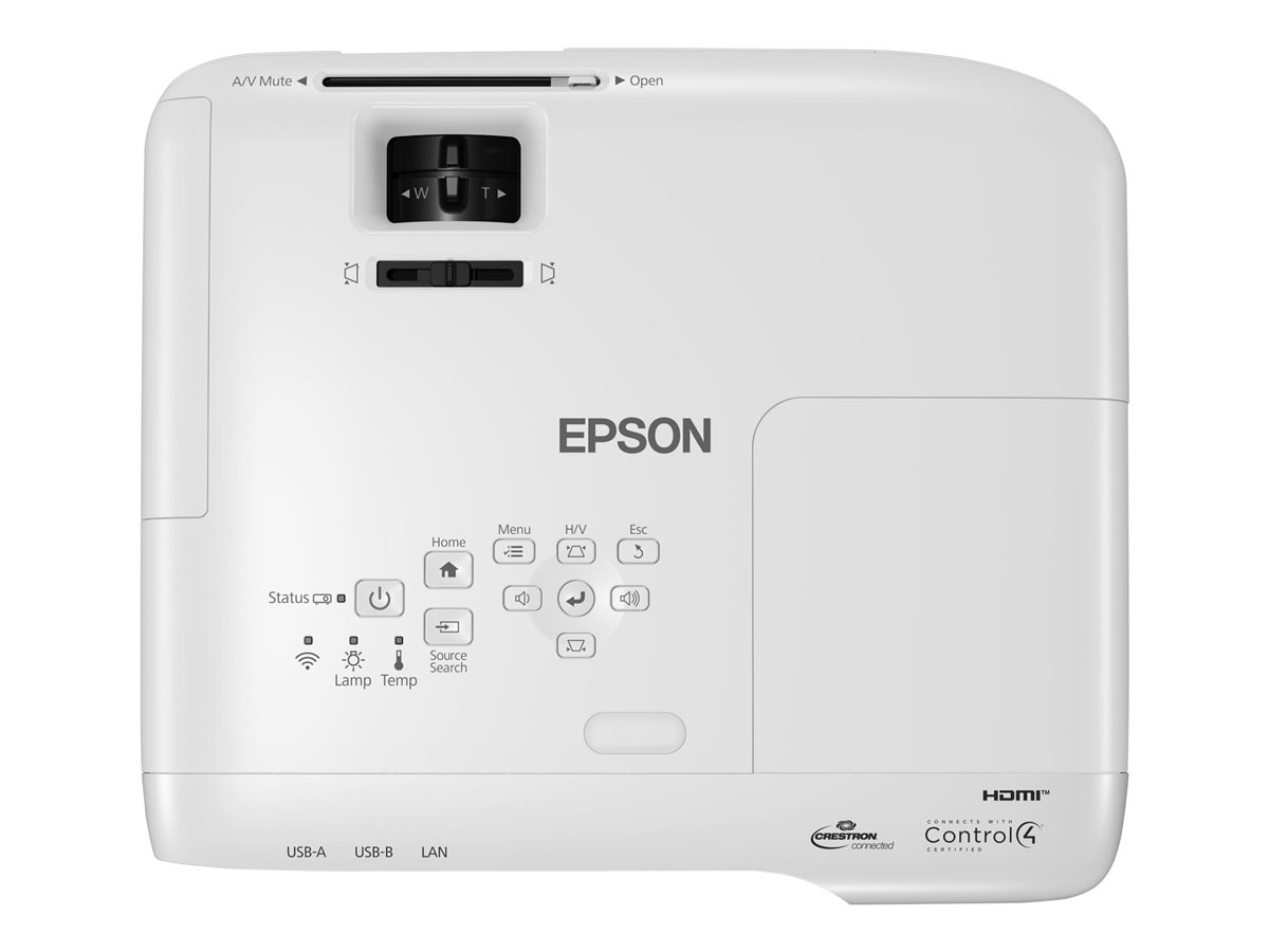 Pack 3 Projetores Epson EB-982W LCD 4200 Lúmens WXGA LAN - Imagem 4