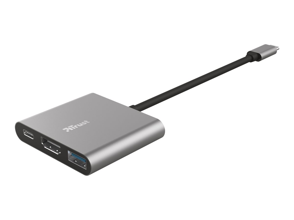 Adaptador Hub Trust Dalyx USB-C 3-em-1 HDMI - Imagem 8