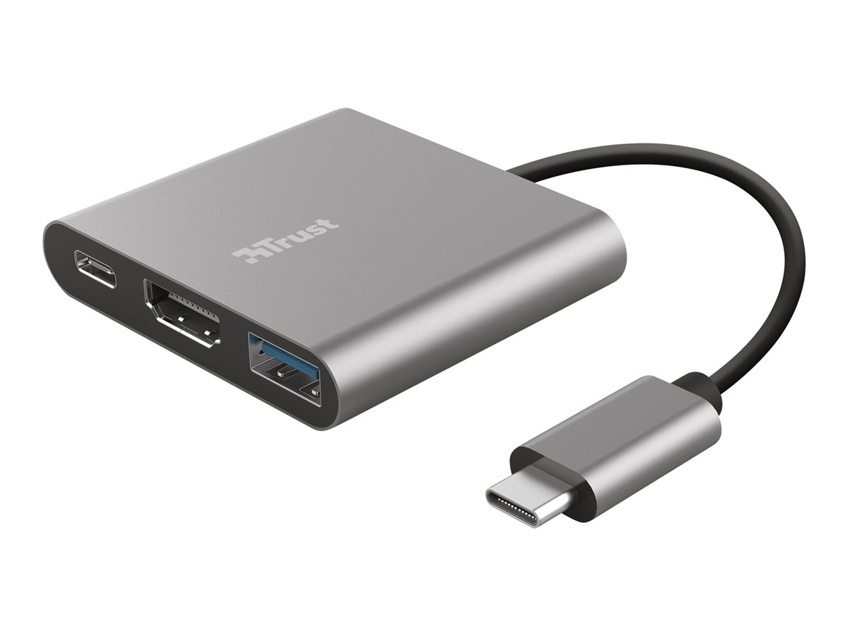 Adaptador Hub Trust Dalyx USB-C 3-em-1 HDMI - Imagem 5
