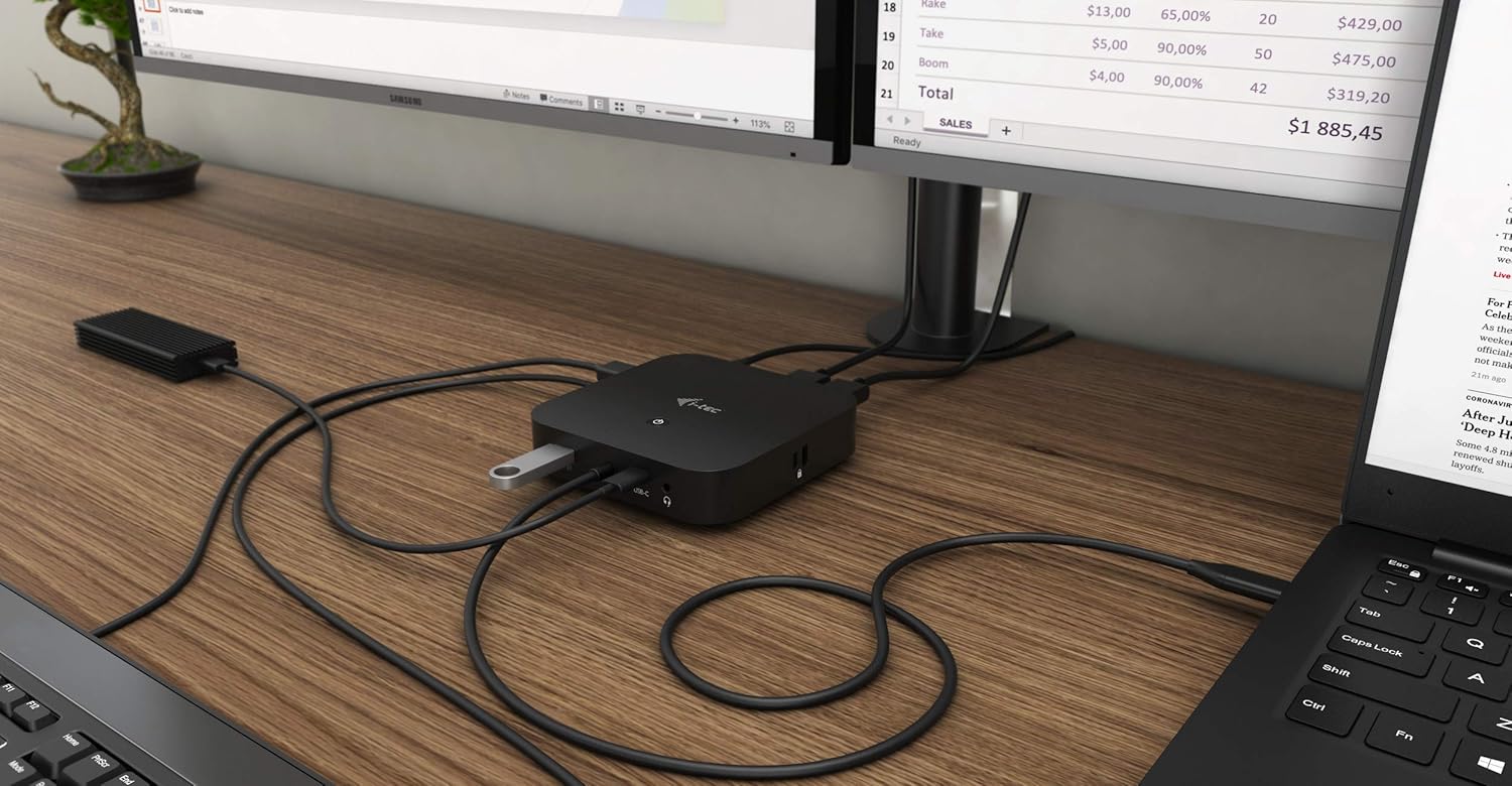 Docking Station i-Tec USB-C Dual Display Power Delivery - Imagem 7