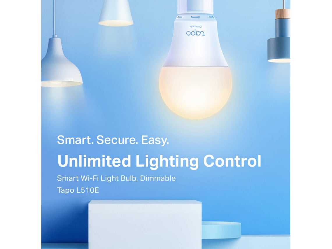 Lâmpada LED Tapo L510E E27 8.7W 2700K - Imagem 8