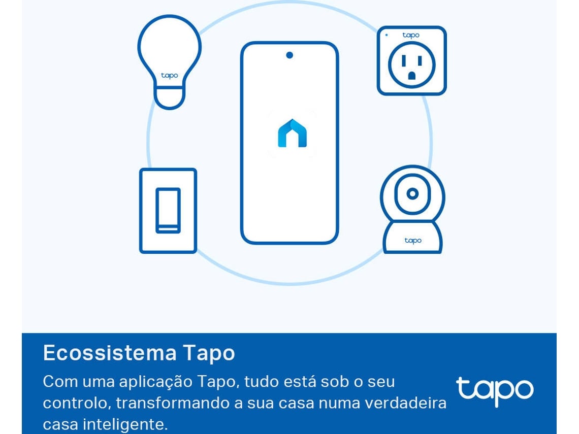Lâmpada LED Tapo L510E E27 8.7W 2700K - Imagem 2