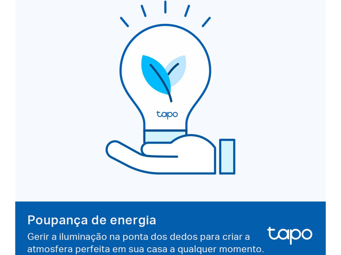 Lâmpada LED Tapo L510E E27 8.7W 2700K - Imagem 3