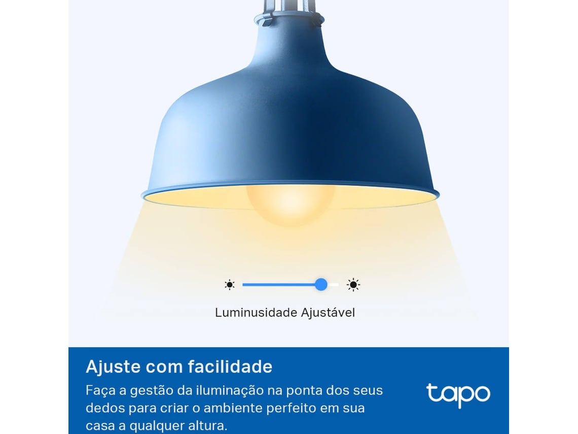 Lâmpada LED Tapo L510E E27 8.7W 2700K - Imagem 5