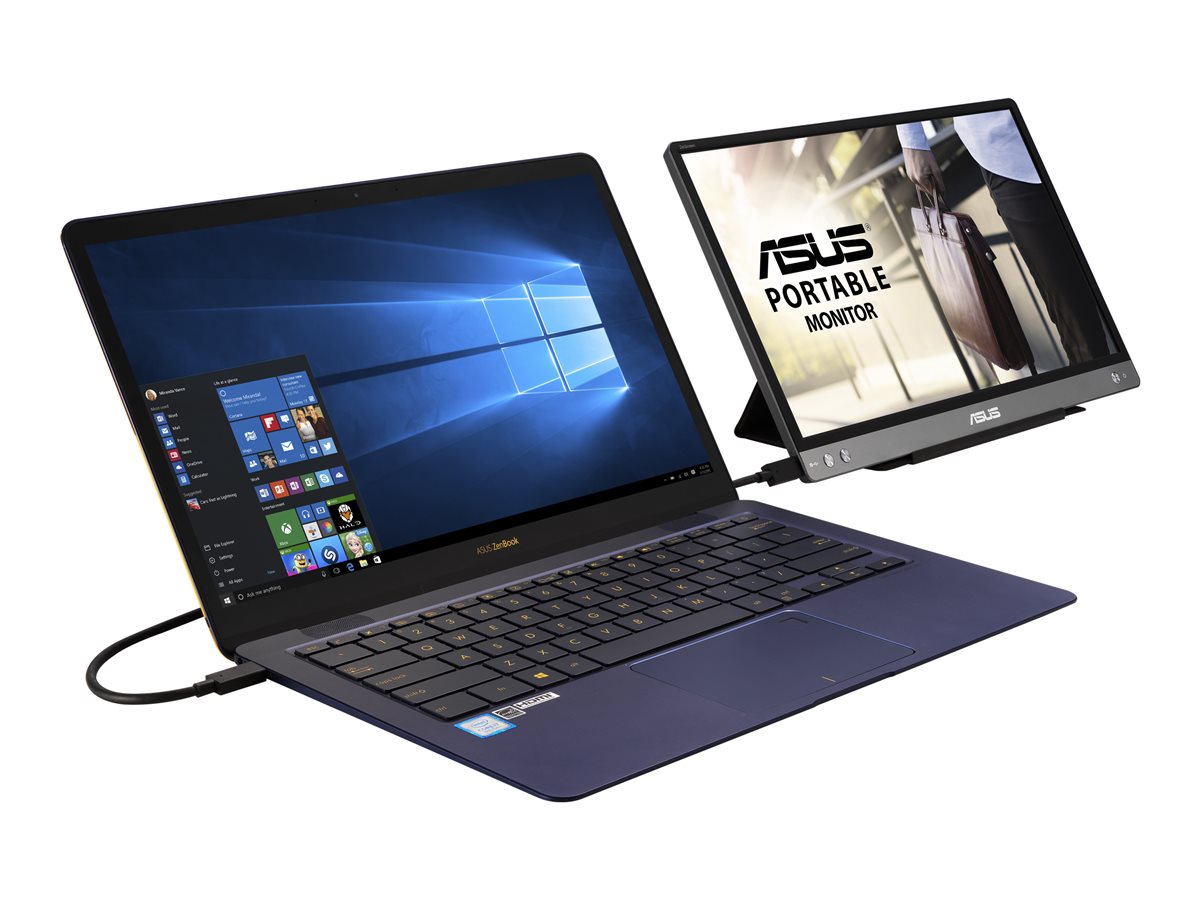 Monitor Portátil ASUS ZenScreen MB14AC 14" IPS USB-C Cinza Escuro - Imagem 12