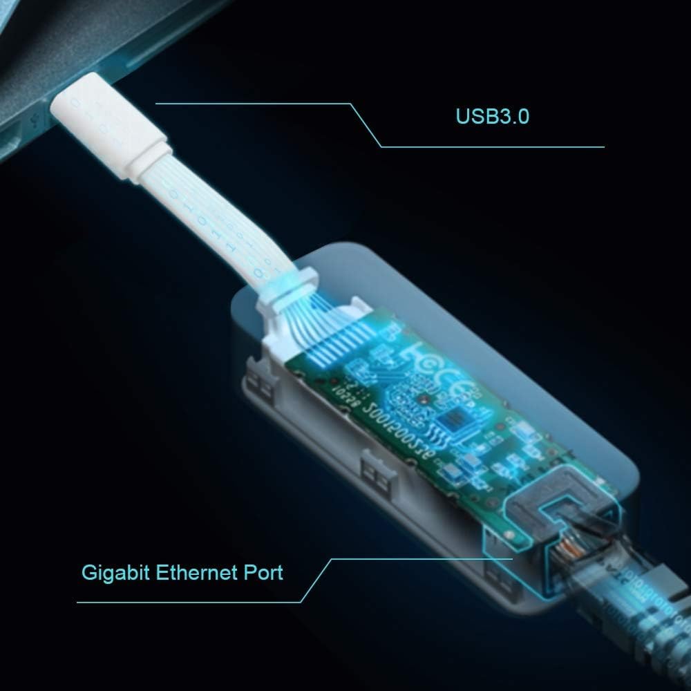 Adaptador de Rede TP-Link UE300C USB-C Gigabit - Imagem 3