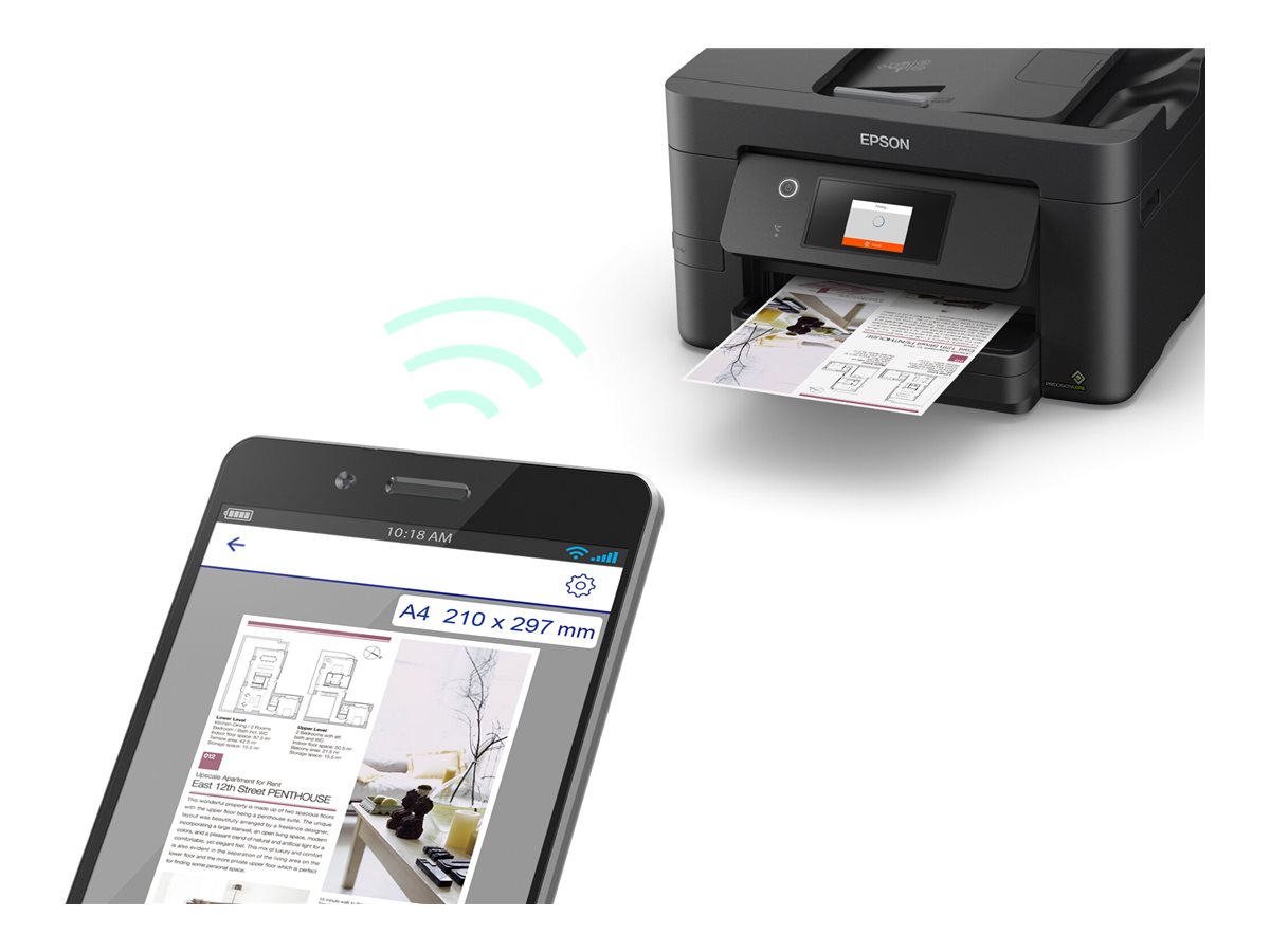 Impressora Multifunções Jacto Tinta Epson WorkForce Pro WF-3820DWF A4 - Imagem 3