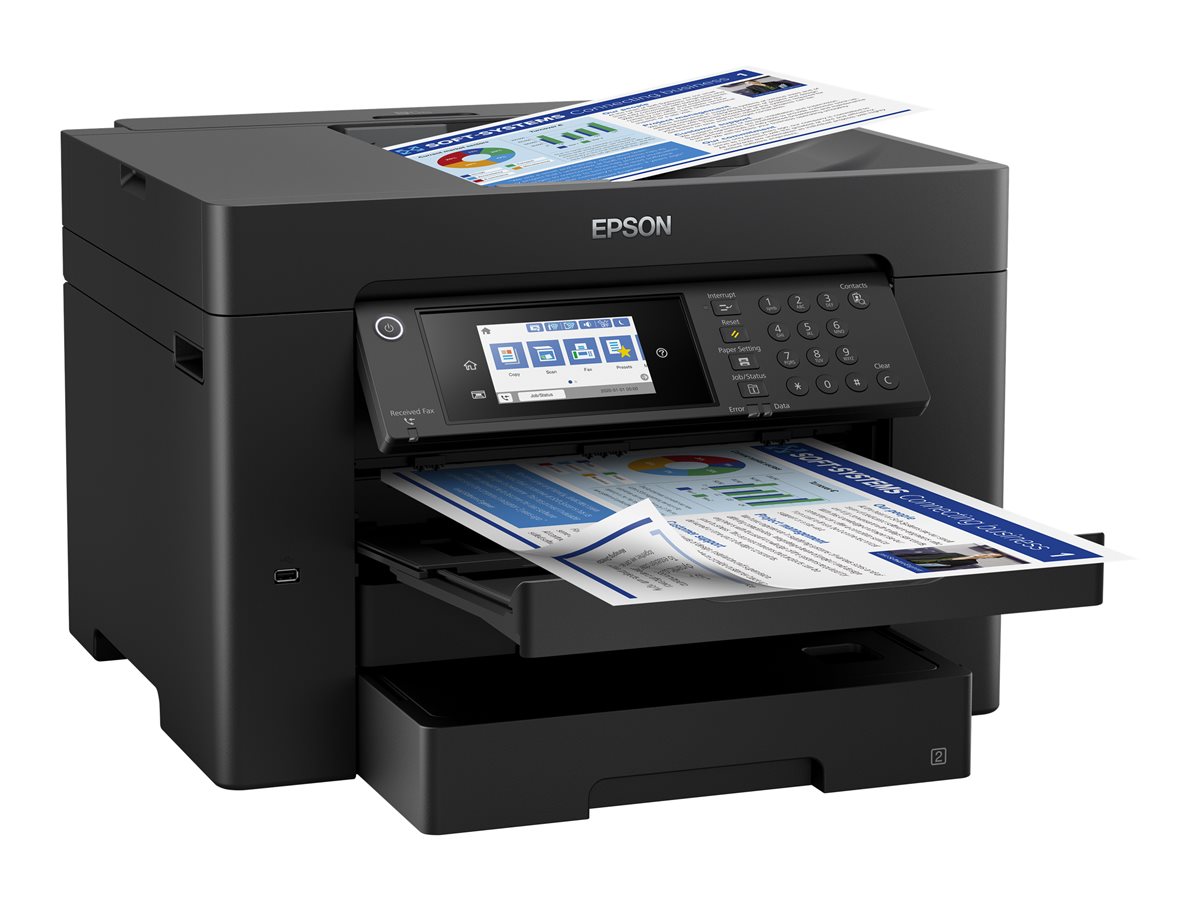 Impressora Multifunções Epson WF-7830DTWF A3 Jacto Tinta Wi-Fi - Imagem 4