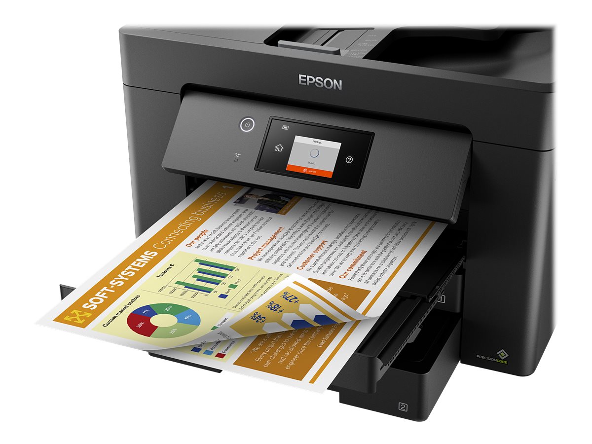 Impressora Multifunções Epson WF-7830DTWF A3 Jacto Tinta Wi-Fi - Imagem 10