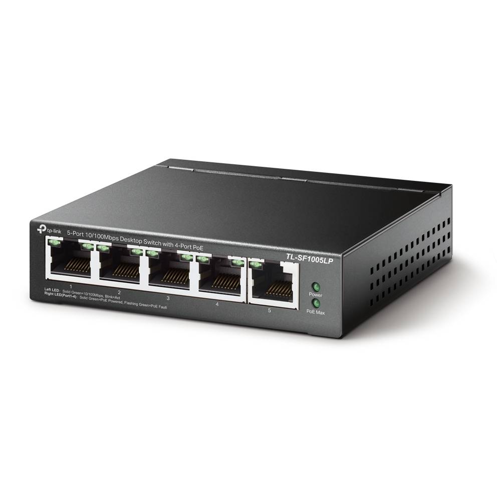 Switch TP-Link TL-SF1005LP 5 Portas 4 PoE Não Gerido - Imagem 2