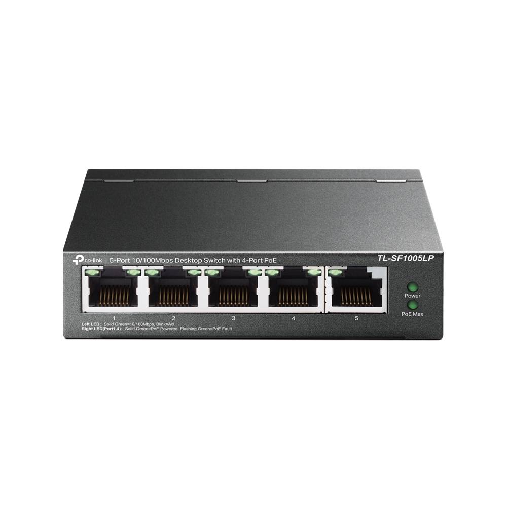 Switch TP-Link TL-SF1005LP 5 Portas 4 PoE Não Gerido