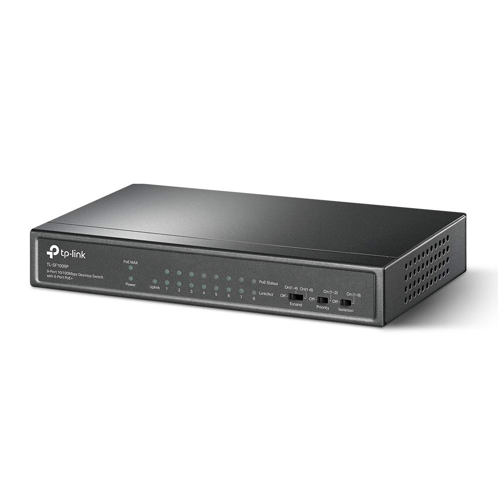 Switch TP-Link TL-SF1009P 9 Portas PoE+ 65W - Imagem 2