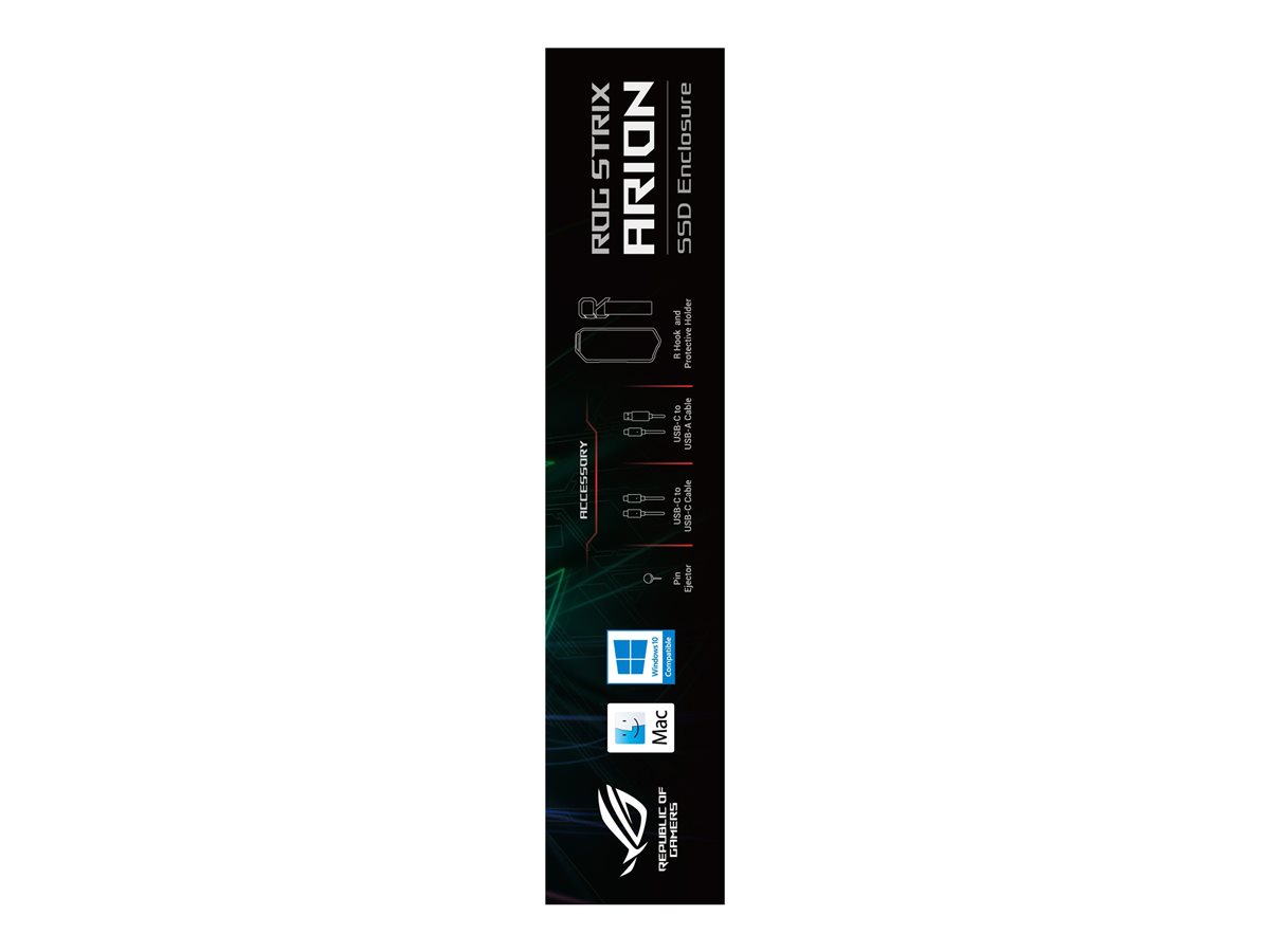 Caixa Externa M.2 NVMe ASUS ROG Strix Arion Preto - Imagem 2