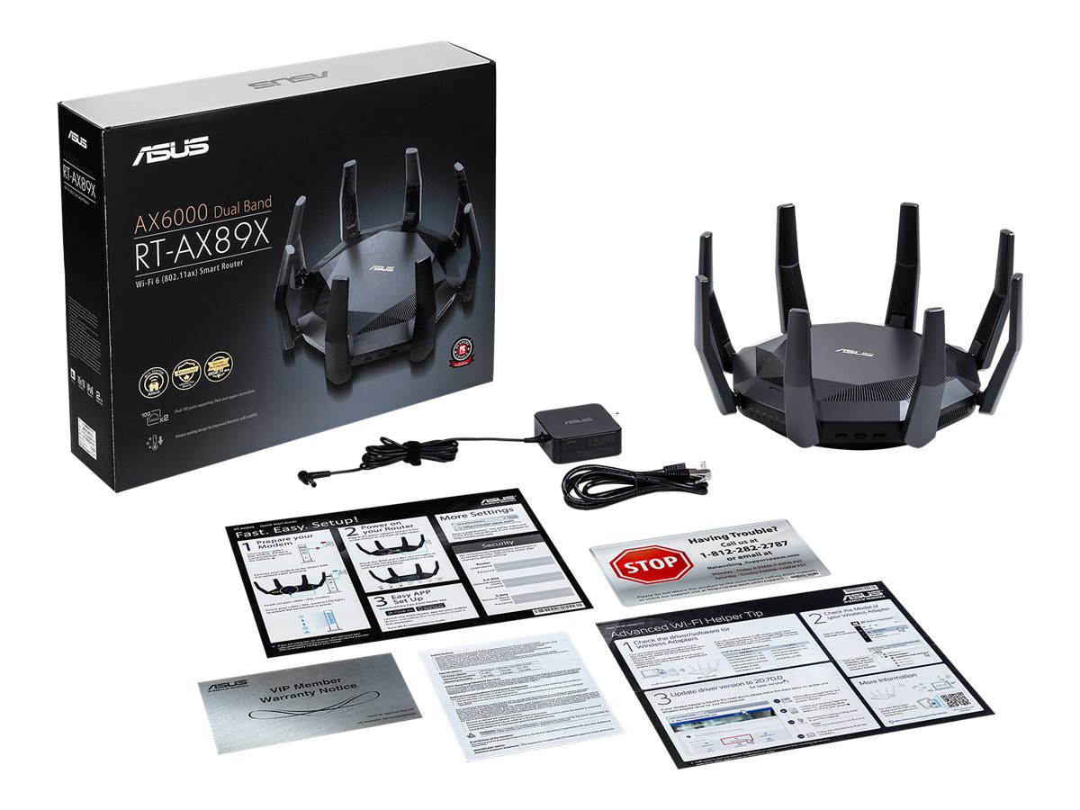 Router Wi-Fi ASUS RT-AX89X Wi-Fi 6 Dual Band 10GbE - Imagem 10