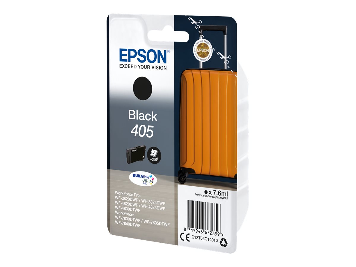 Tinteiro Epson 405 Preto 7.6 ml Original - Imagem 2