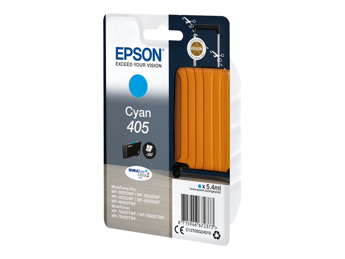 Tinteiro Epson 405 Cyan 5.4 ml Original - Imagem 3