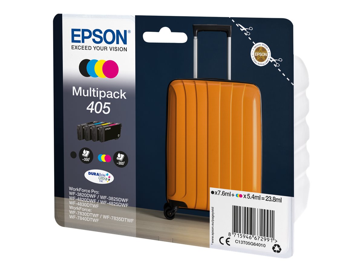 Tinteiro Epson 405 Multipack Original 4 Cores - Imagem 2
