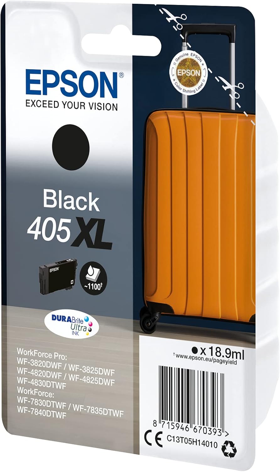 Tinteiro Epson 405XL Preto XL - Imagem 2