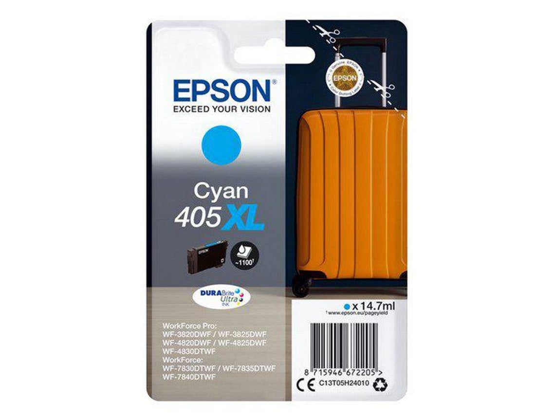 Tinteiro Epson 405XL Ciano - Imagem 5