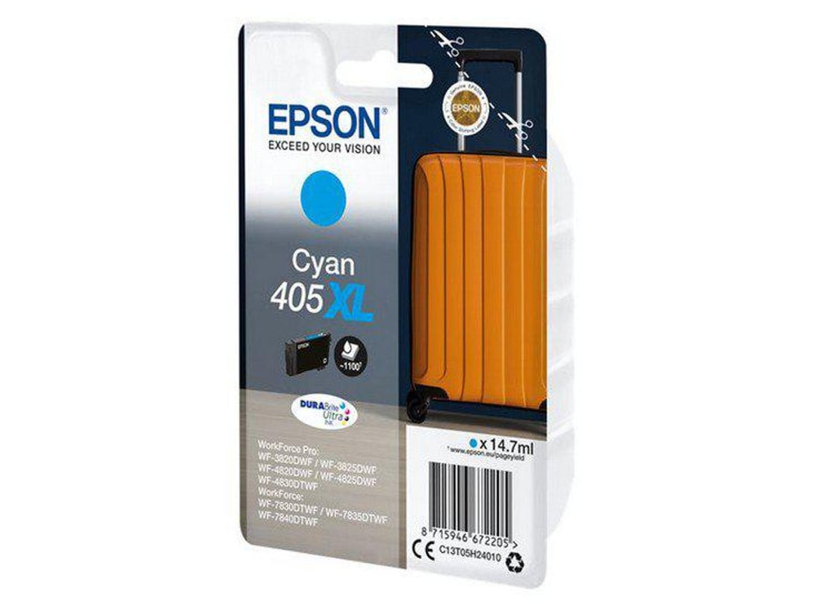Tinteiro Epson 405XL Ciano - Imagem 3