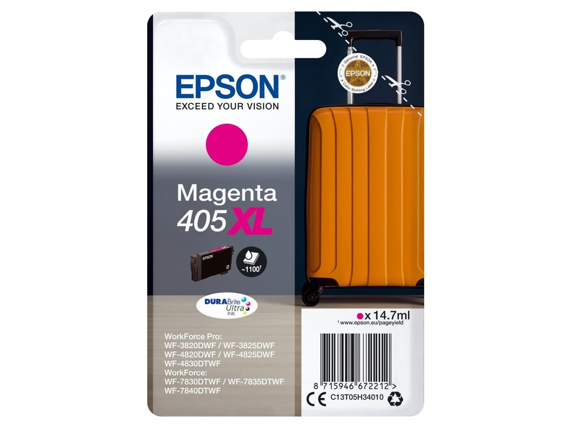 Tinteiro Epson 405XL XL Magenta Original - Imagem 2
