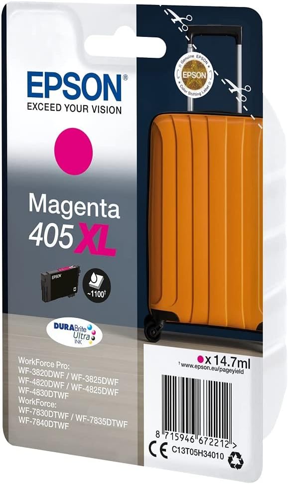 Tinteiro Original Epson 405XL XL Magenta - Imagem 2
