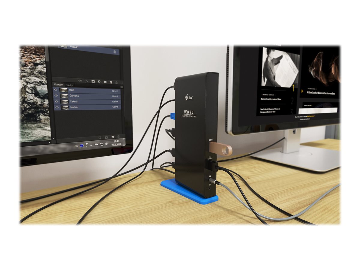 Docking Station i-Tec USB-C Dual HDMI Rede - Imagem 5