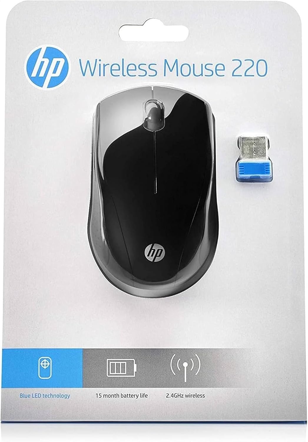 Rato HP 220 Sem Fios Ótico Ambidextro - Imagem 6