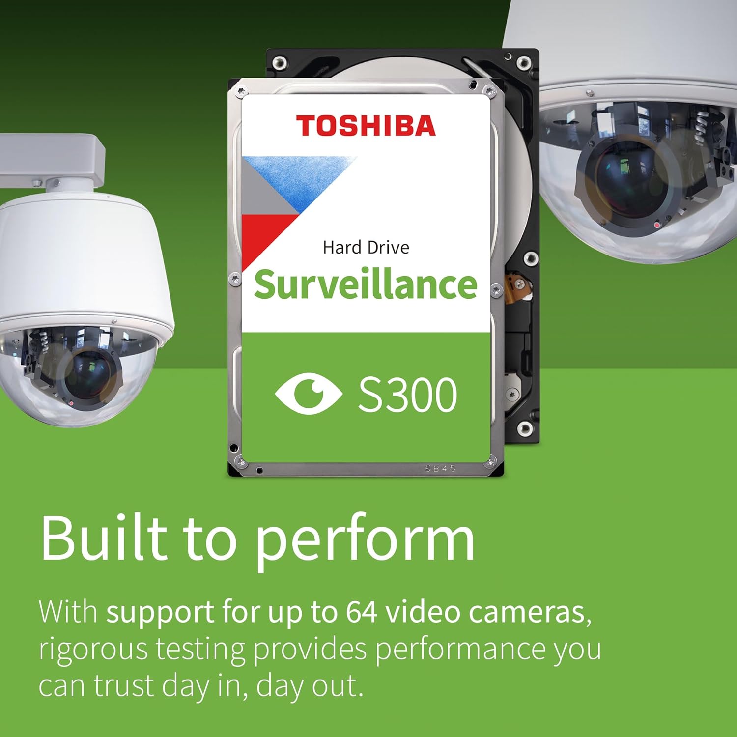 Disco Rígido Toshiba S300 Surveillance 2TB 3.5" - Imagem 3