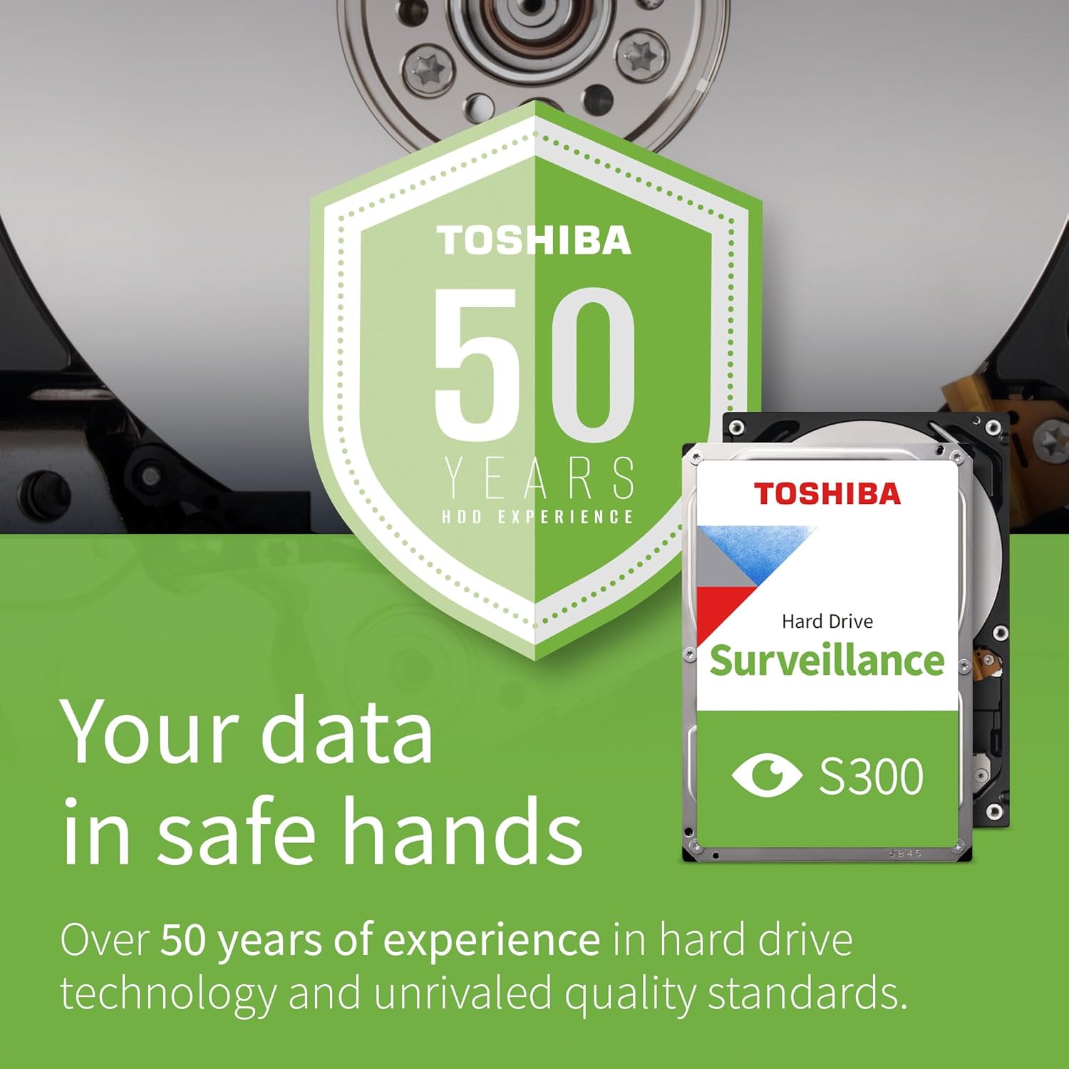 Disco Rígido Toshiba S300 Surveillance 2TB 3.5" - Imagem 5