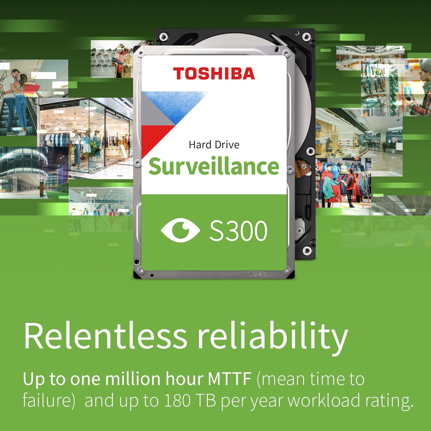 Disco Rígido Toshiba S300 Surveillance 2TB 3.5" - Imagem 4