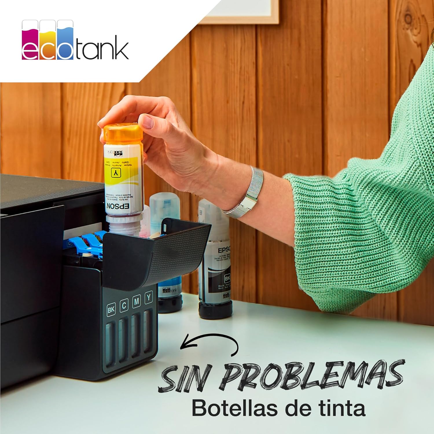 Recarga Tinta Epson EcoTank 104 Pack 4 Cores - Imagem 6