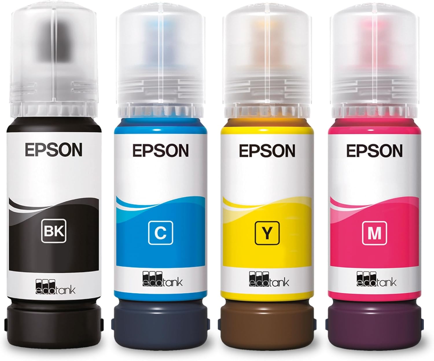 Recarga Tinta Epson EcoTank 104 Pack 4 Cores